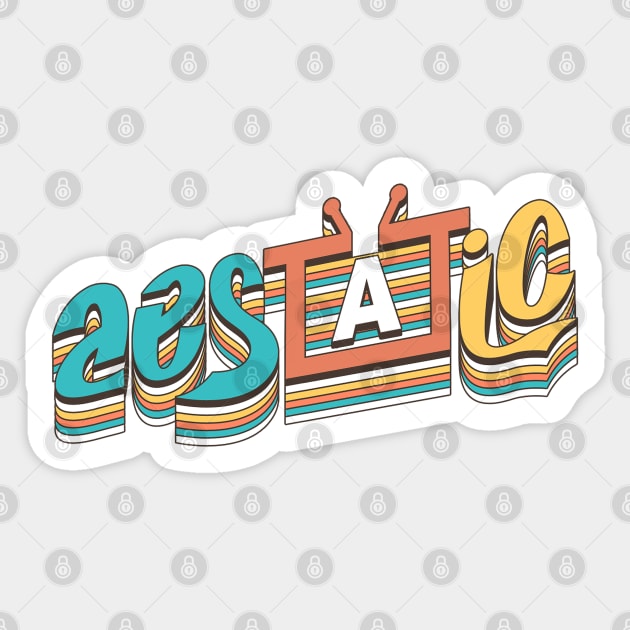 Aestatic Sticker by densukii